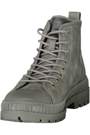 BOTINS COM ATACADORES U.S. POLO ASSN. HOMEM CINZENTOS