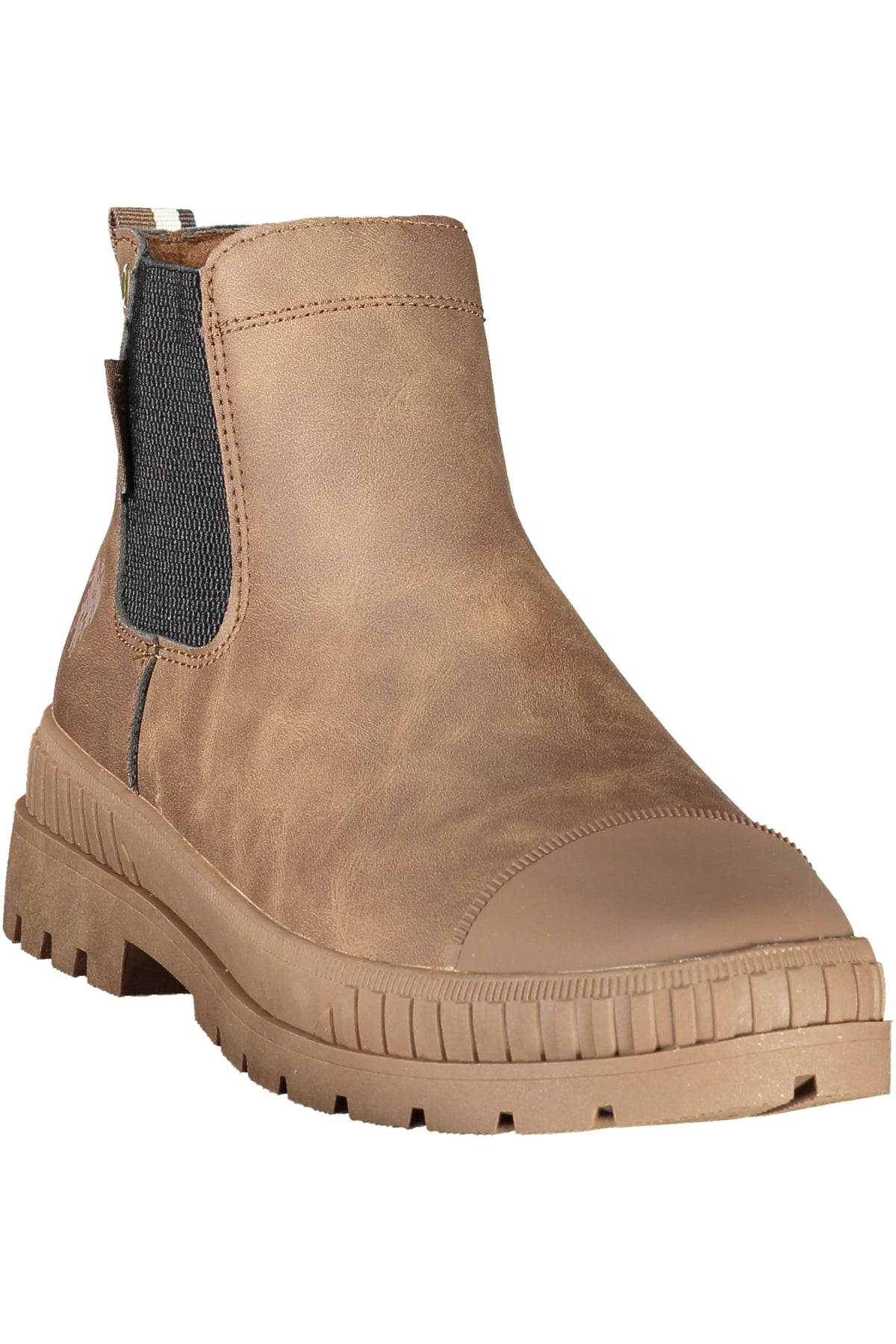 BOTINS COM ESTAMPADO U.S. POLO ASSN. HOMEM CASTANHOS