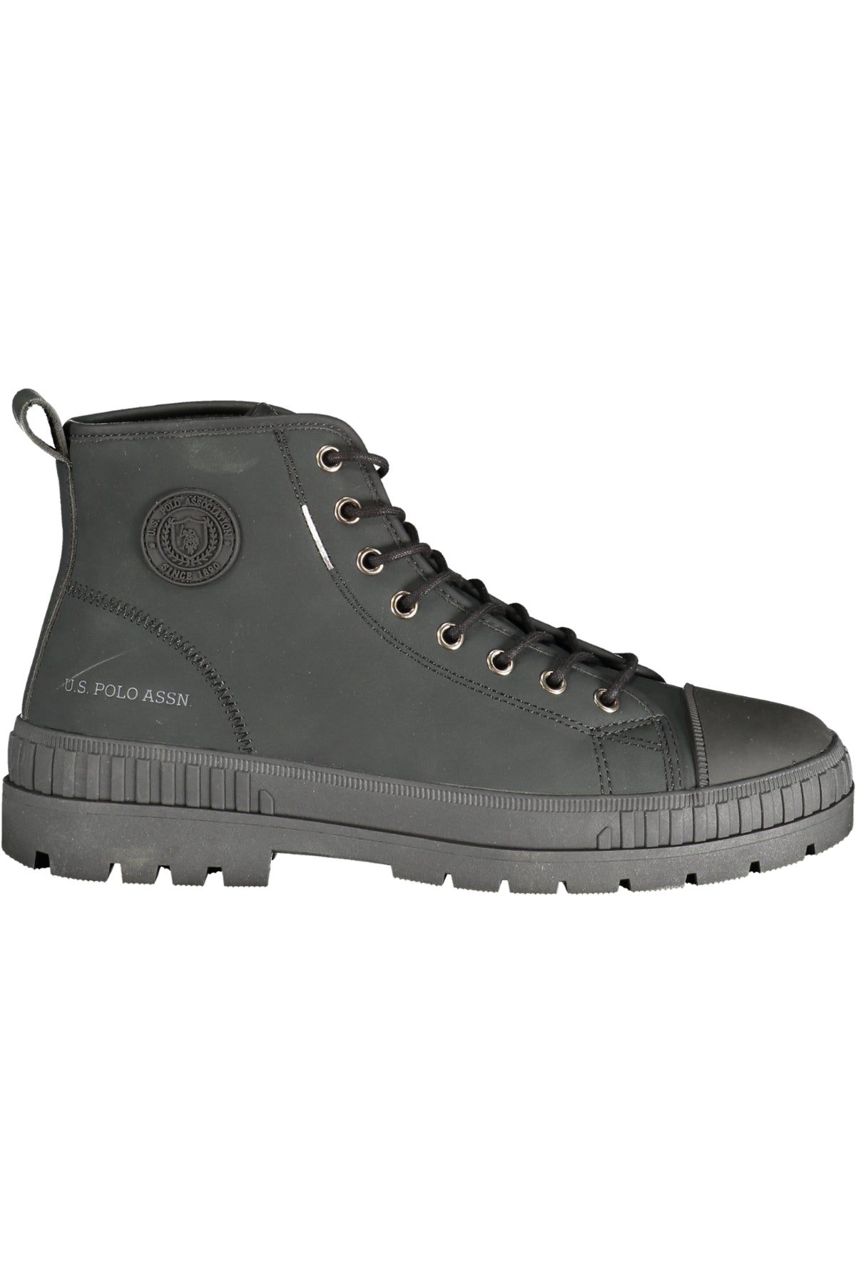 BOTINS COM ATACADORES U.S. POLO ASSN. HOMEM PRETOS