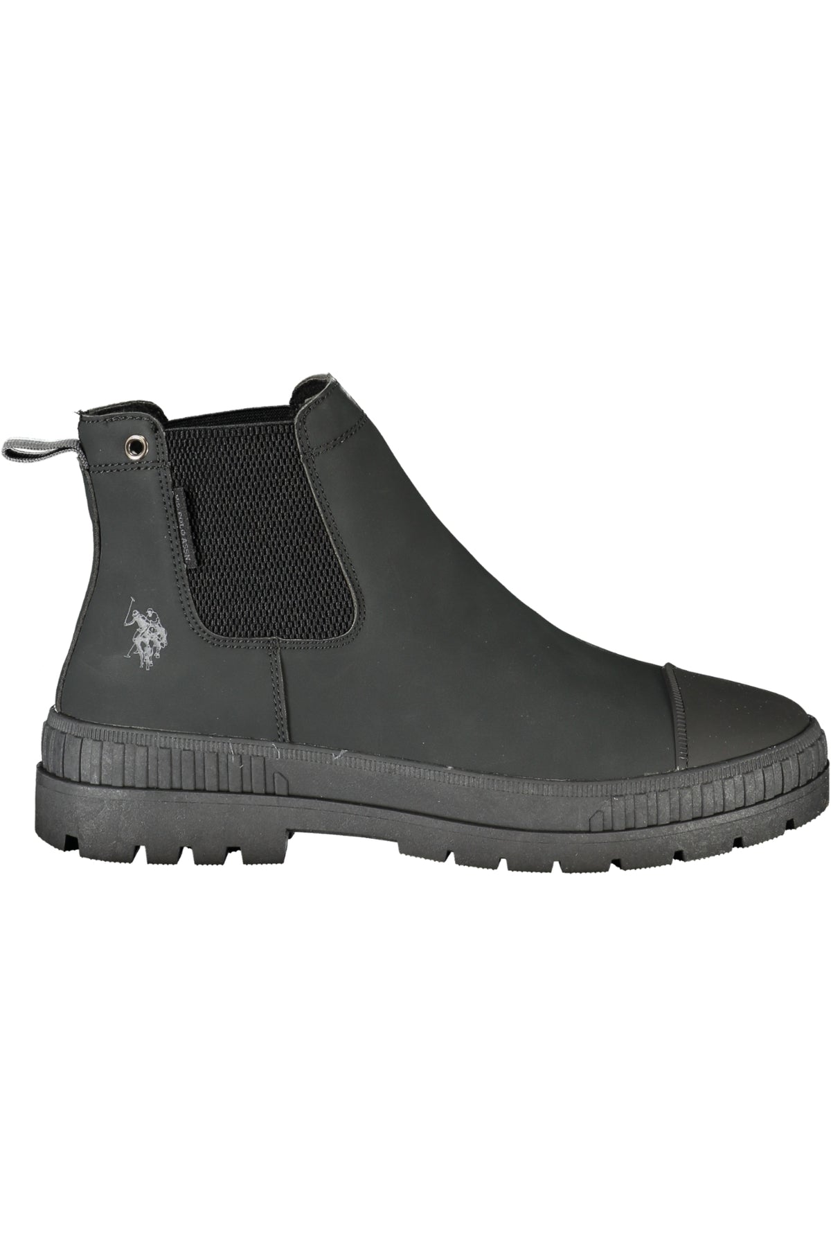 BOTINS COM ESTAMPADO U.S. POLO ASSN. HOMEM PRETOS