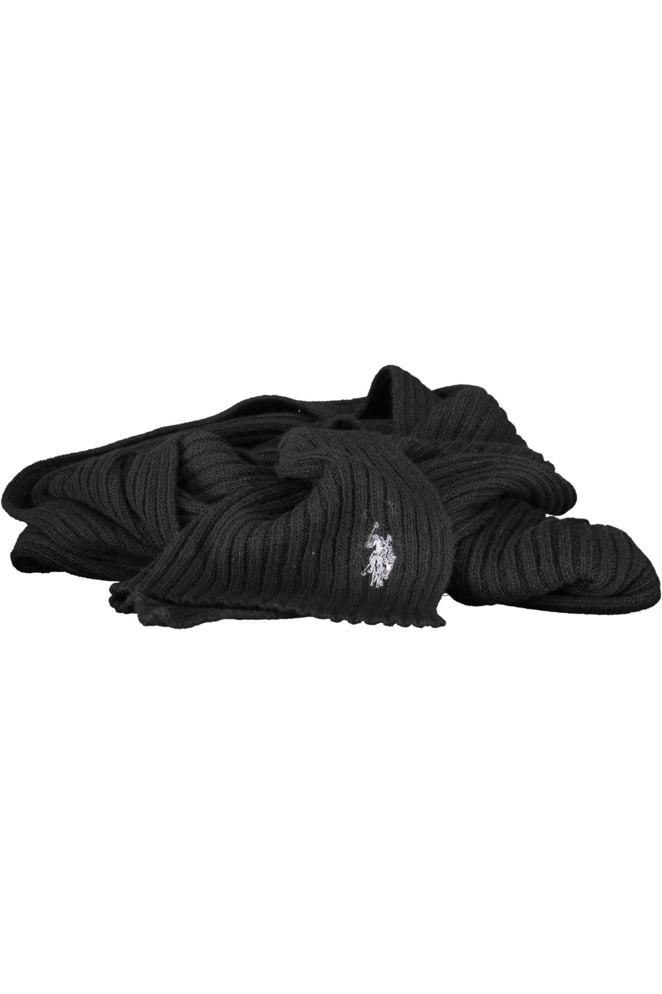 US POLO ASSN. MEN'S BLACK HANDKERCHIEF