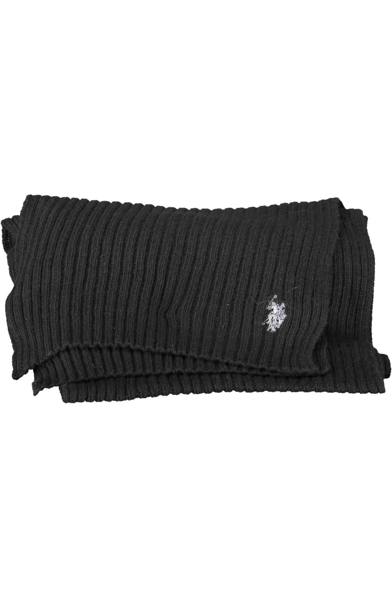 US POLO ASSN. MEN'S BLACK HANDKERCHIEF