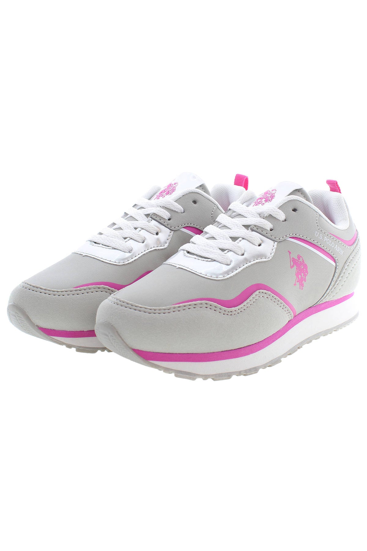 US POLO SPORT SHOES BEST PRICE GREY GIRL