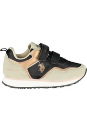 U.S. POLO BLACK CHILDREN'S SPORTS SHOES AT THE BEST PRICE