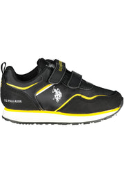 U.S. POLO BLACK CHILDREN'S SPORTS SHOES AT THE BEST PRICE