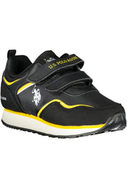 U.S. POLO BLACK CHILDREN'S SPORTS SHOES AT THE BEST PRICE