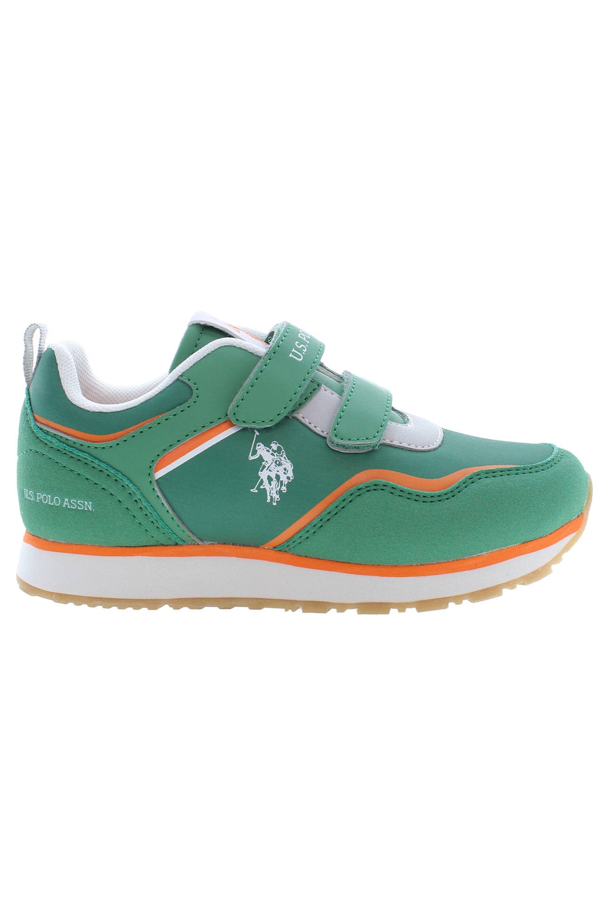 SAPATILHAS COM LOGÓTIPO U.S. POLO ASSN. CRIANÇA VERDES