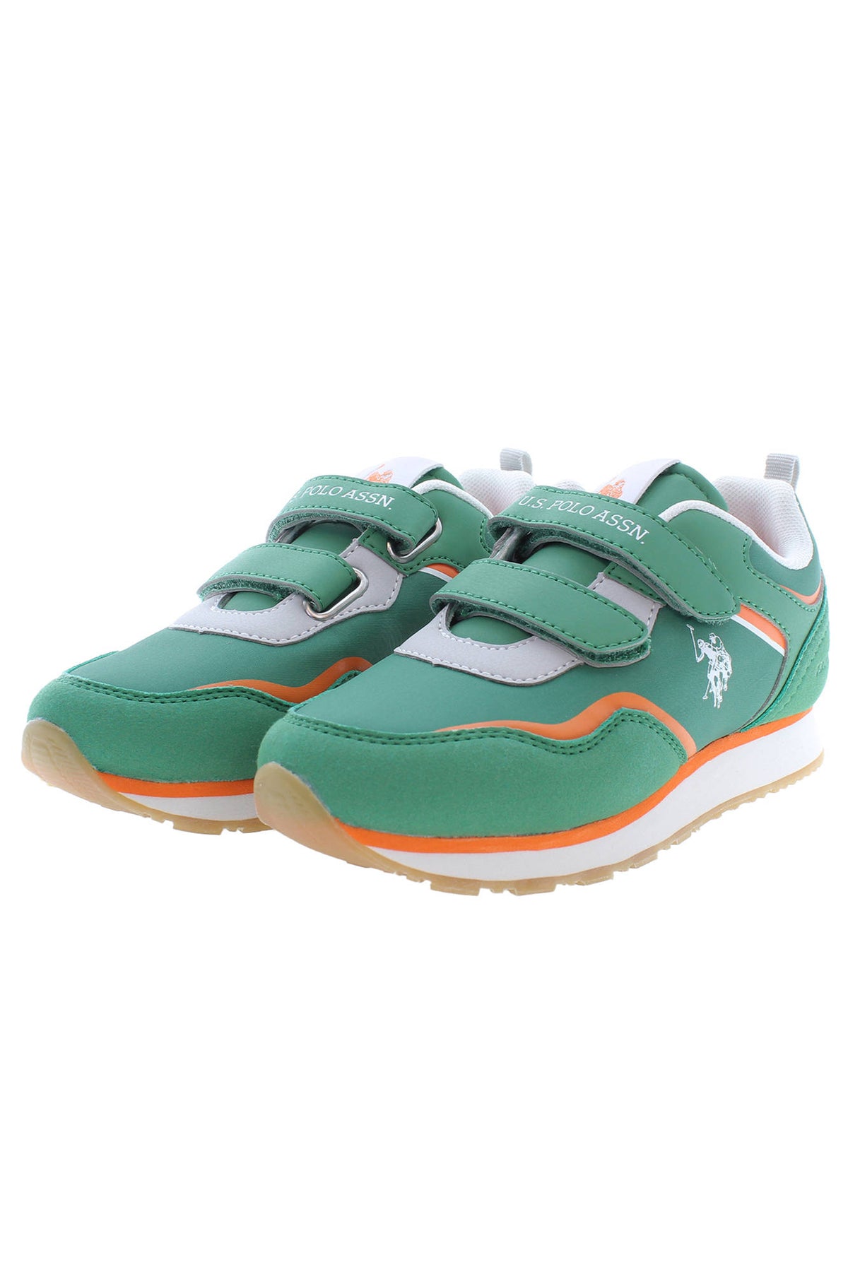 SAPATILHAS COM LOGÓTIPO U.S. POLO ASSN. CRIANÇA VERDES