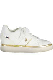 SAPATOS ESPORTIVOS FEMININOS BRANCO POLO DOS EUA COM MELHOR PREÇO