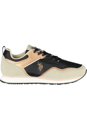SAPATILHAS COM ATACADORES U.S. POLO ASSN. MULHER PRETAS