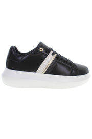 SAPATOS ESPORTIVOS FEMININOS PRETOS POLO DOS EUA COM MELHOR PREÇO