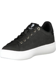 SAPATILHAS COM ATACADORES U.S. POLO ASSN. MULHER PRETAS