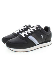 SAPATILHAS COM ATACADORES U.S. POLO ASSN. HOMEM PRETAS