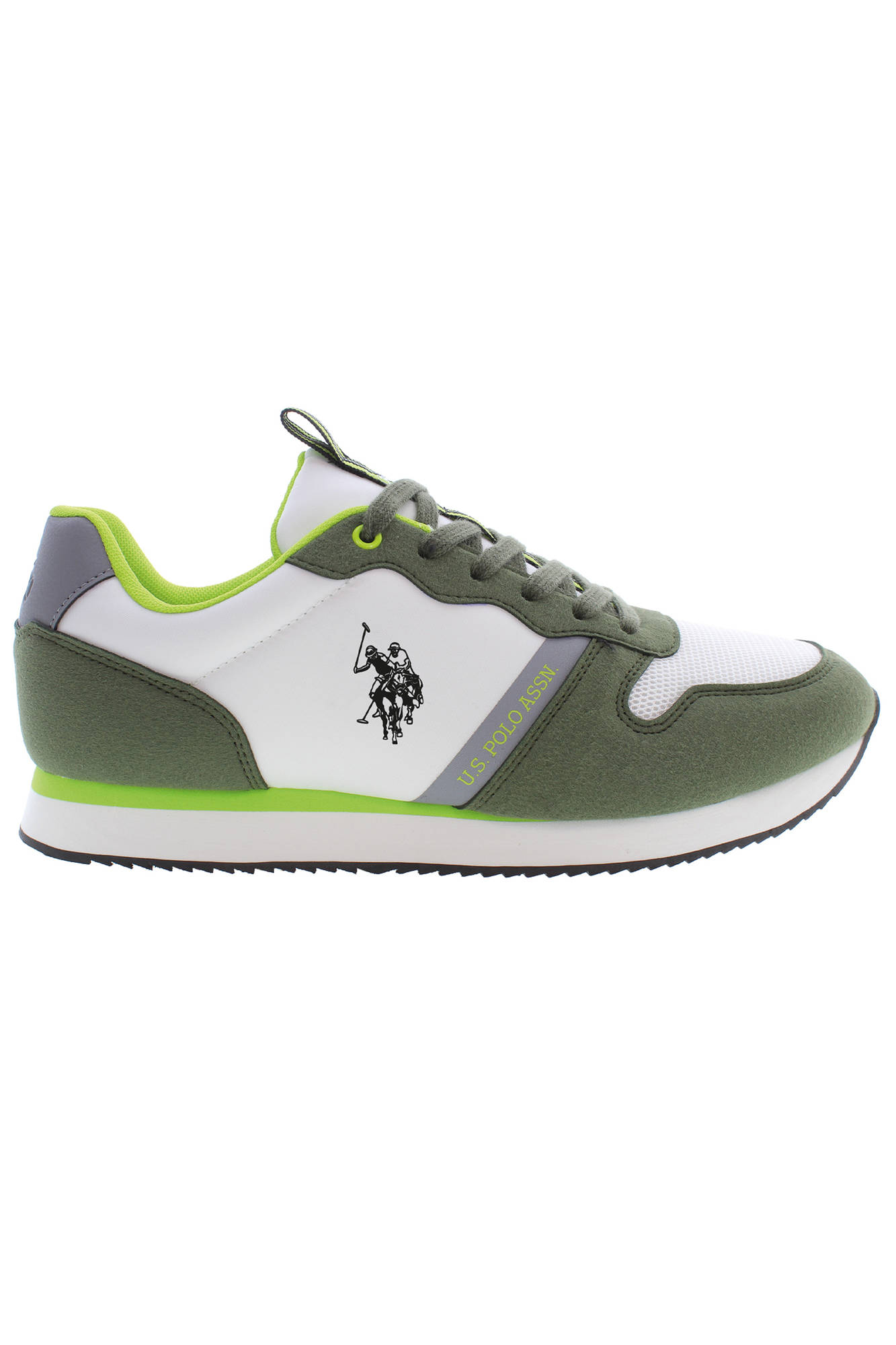 SAPATILHAS COM ATACADORES U.S. POLO ASSN. HOMEM VERDES