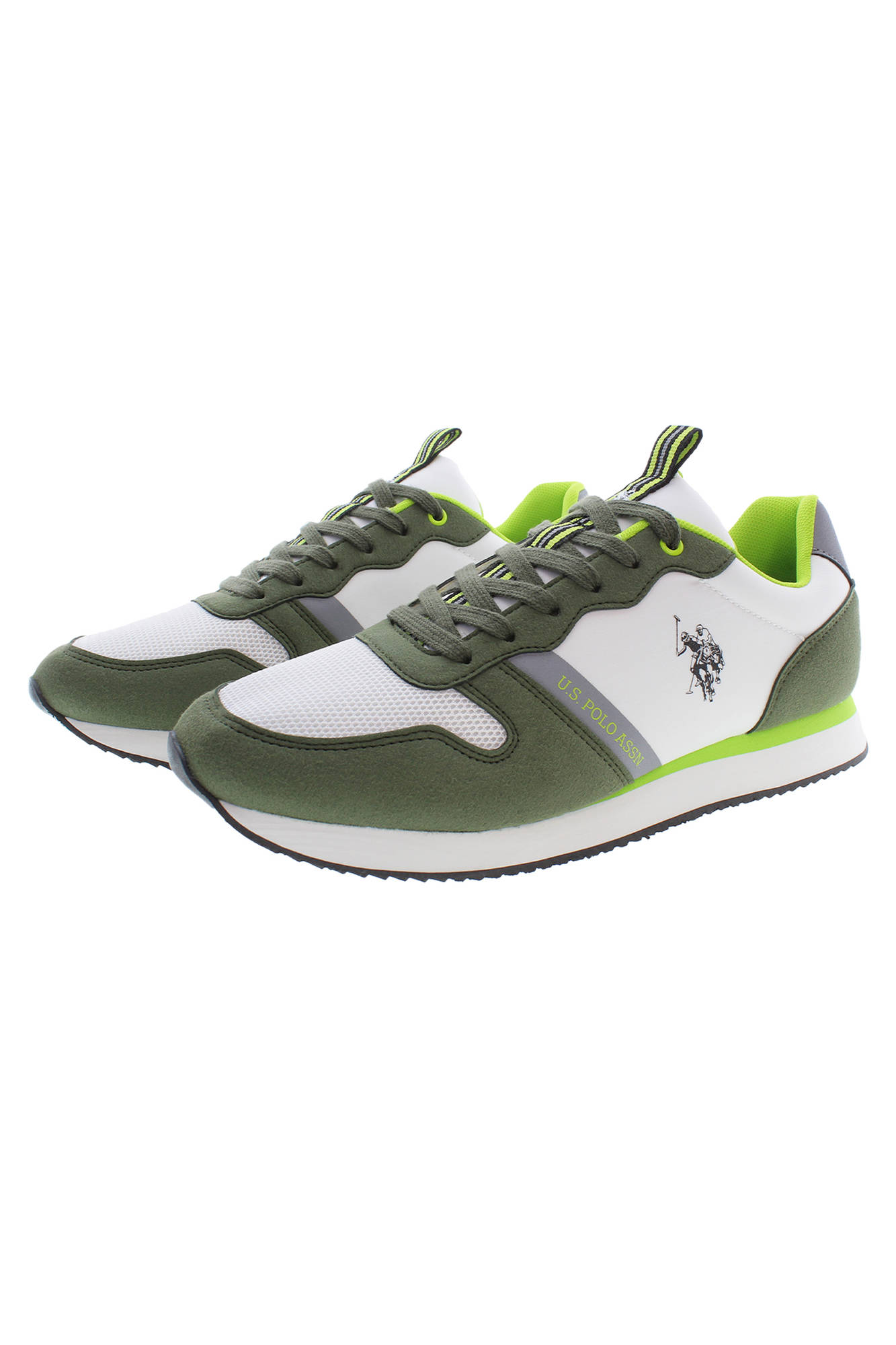 SAPATILHAS COM ATACADORES U.S. POLO ASSN. HOMEM VERDES