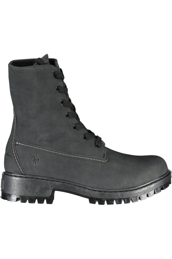 BOTA DE CALÇADO FEMININO PRETO US POLO MELHOR PREÇO