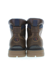 BOTINS COM ATACADORES U.S. POLO ASSN. HOMEM CASTANHOS