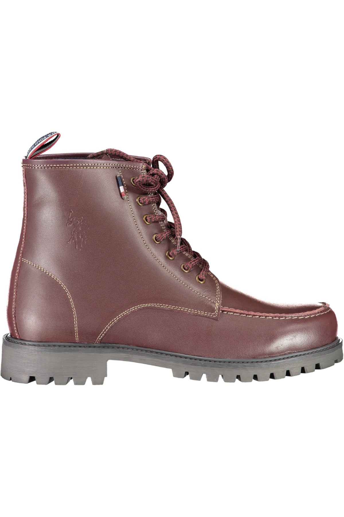 BOTINS COM ATACADORES U.S. POLO ASSN. HOMEM VERMELHOS