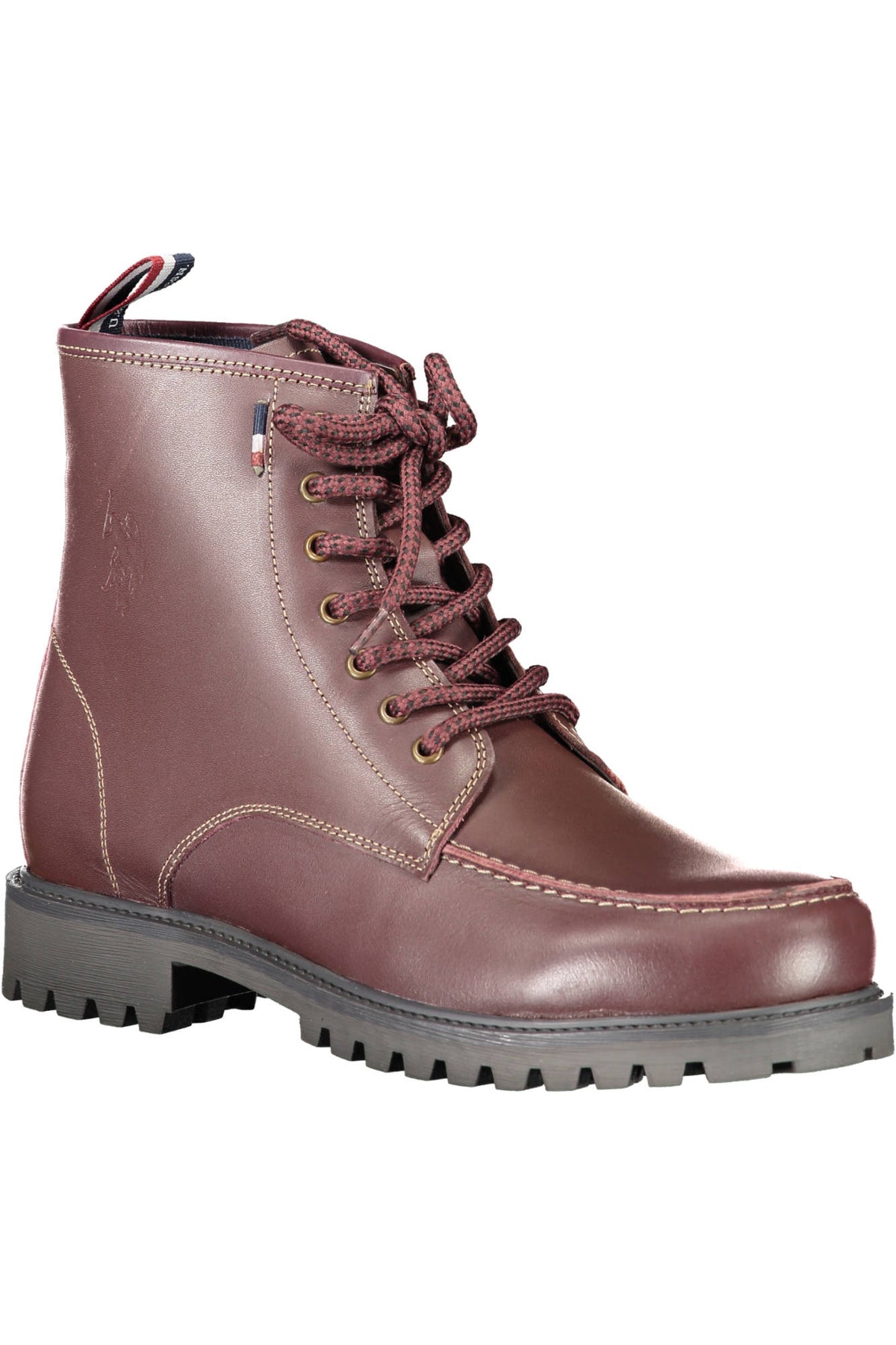 BOTINS COM ATACADORES U.S. POLO ASSN. HOMEM VERMELHOS