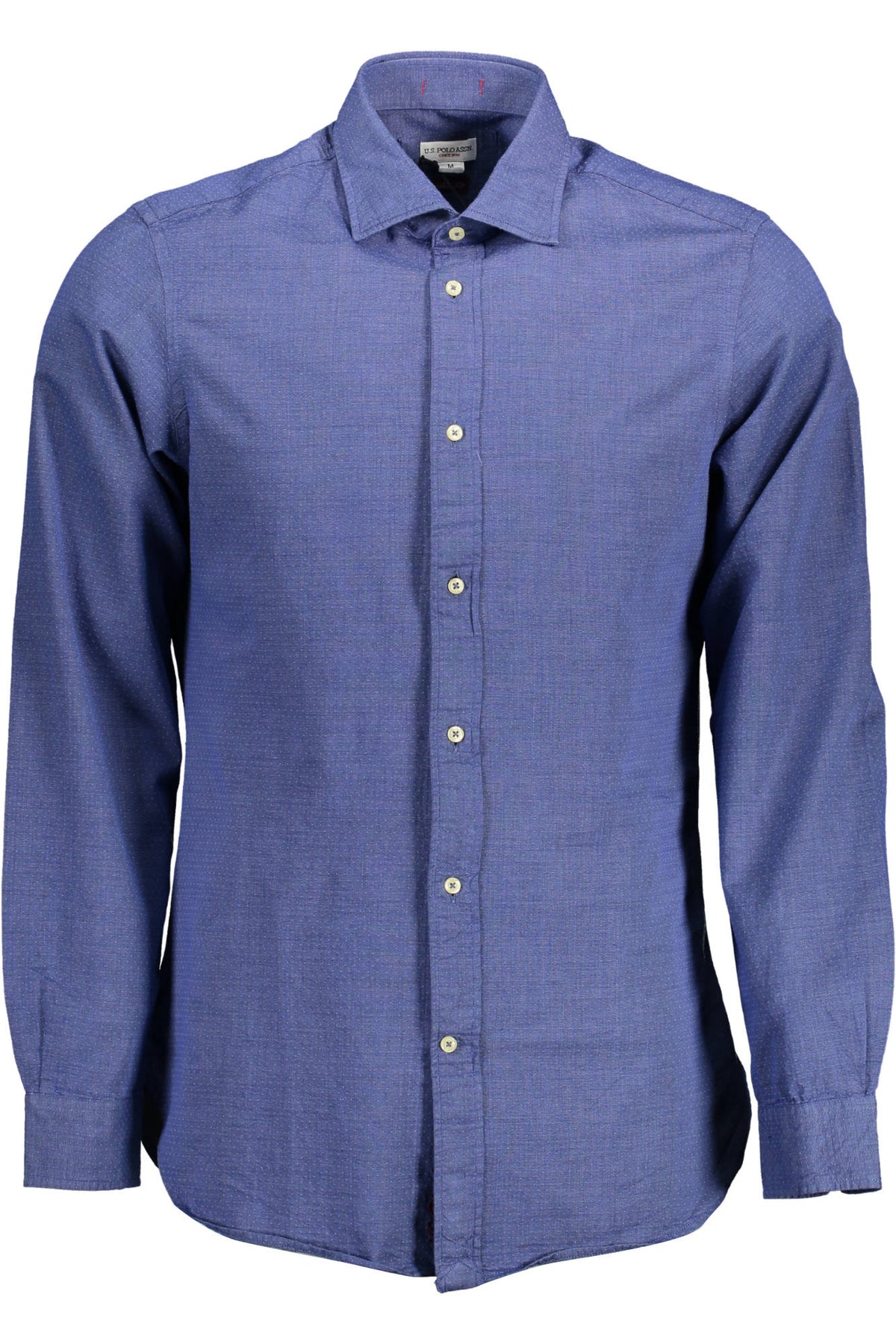 CAMISA EM ALGODÃO U.S. POLO ASSN. HOMEM AZUL