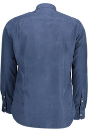 CAMISA EM ALGODÃO U.S. POLO ASSN. HOMEM AZUL