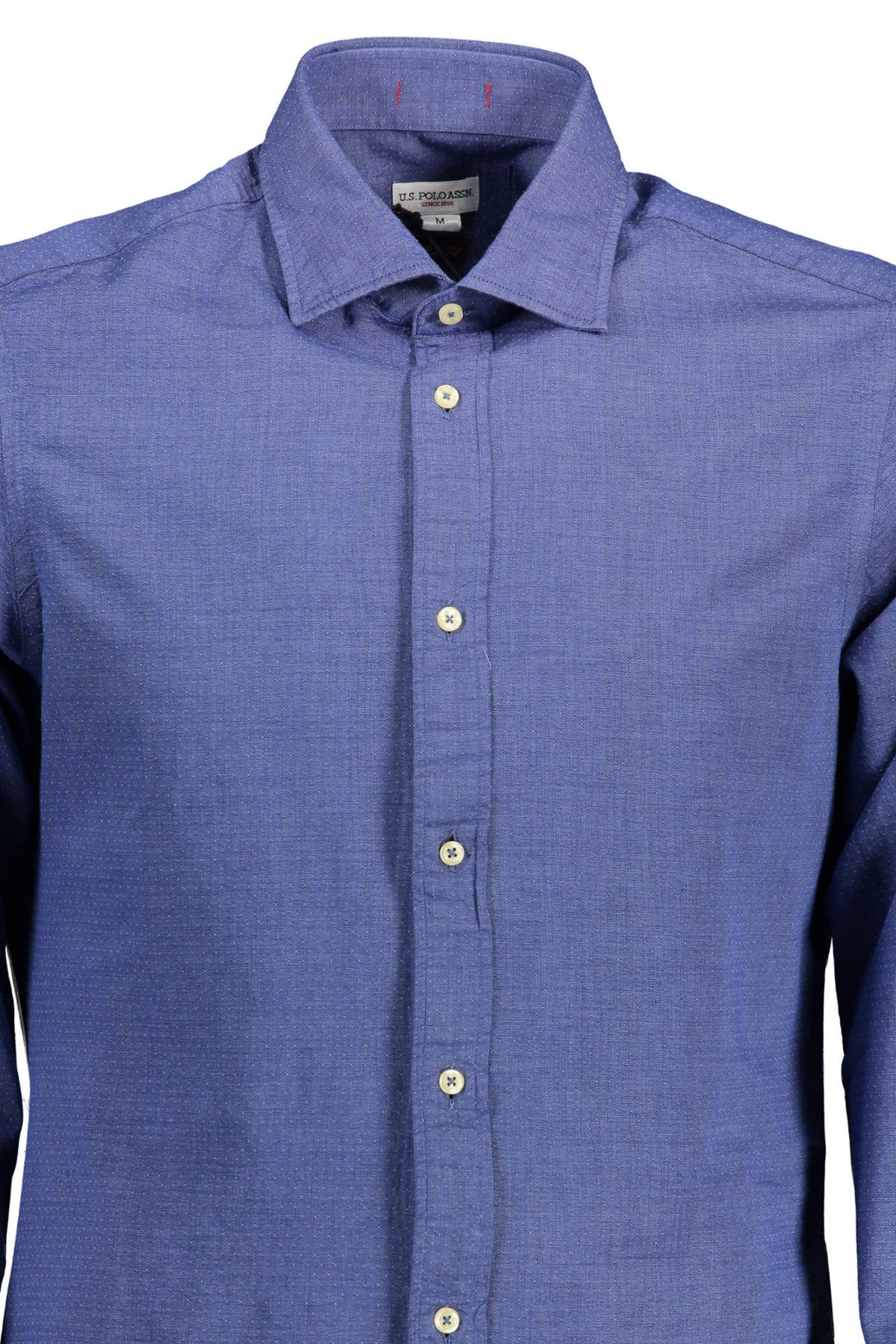 CAMISA EM ALGODÃO U.S. POLO ASSN. HOMEM AZUL