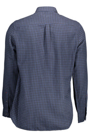 CAMISA EM ALGODÃO U.S. POLO ASSN. HOMEM AZUL