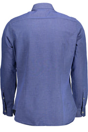 CAMISA EM ALGODÃO U.S. POLO ASSN. HOMEM AZUL