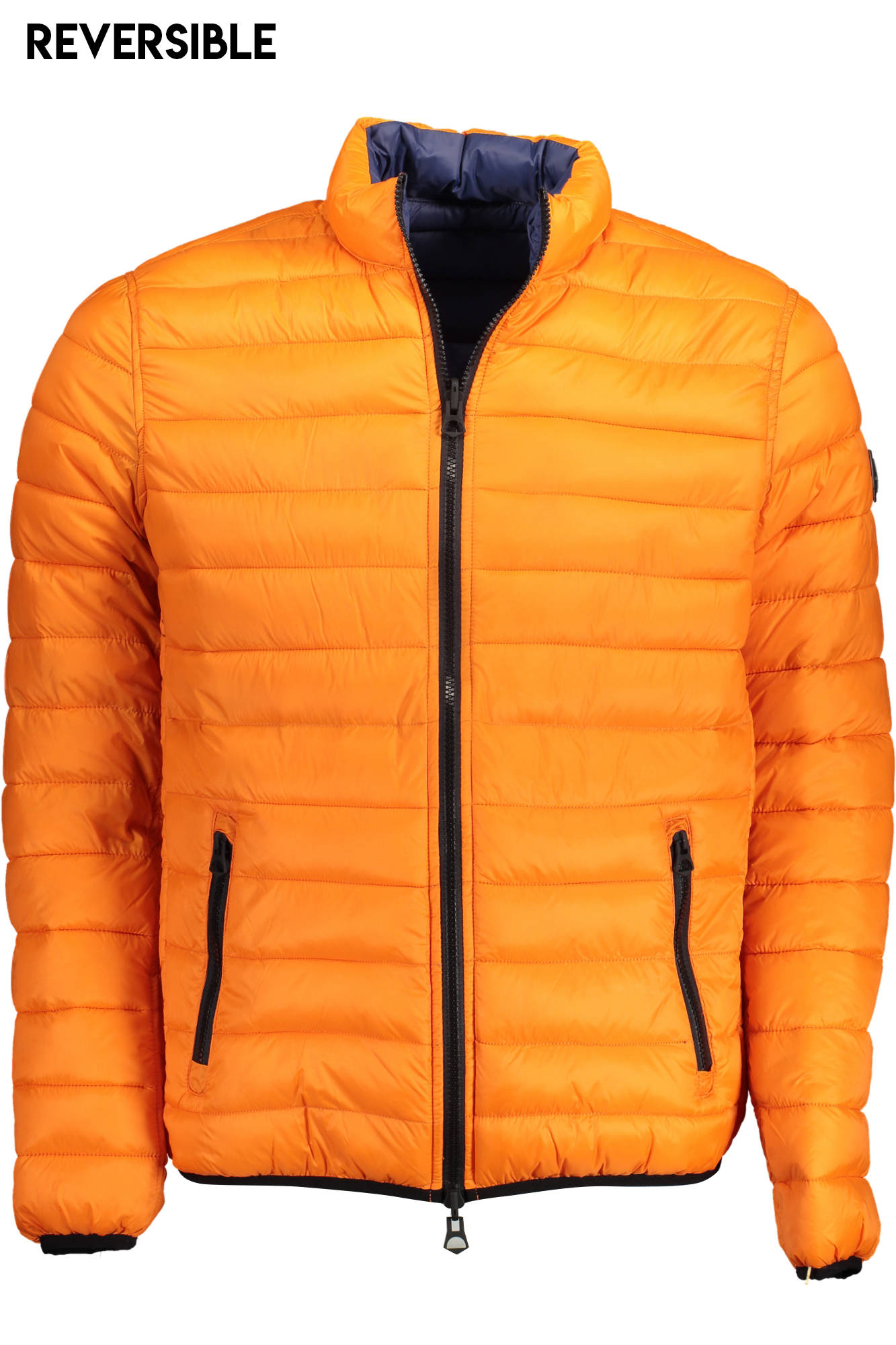 MEN'S ORANGE POLO JACKET