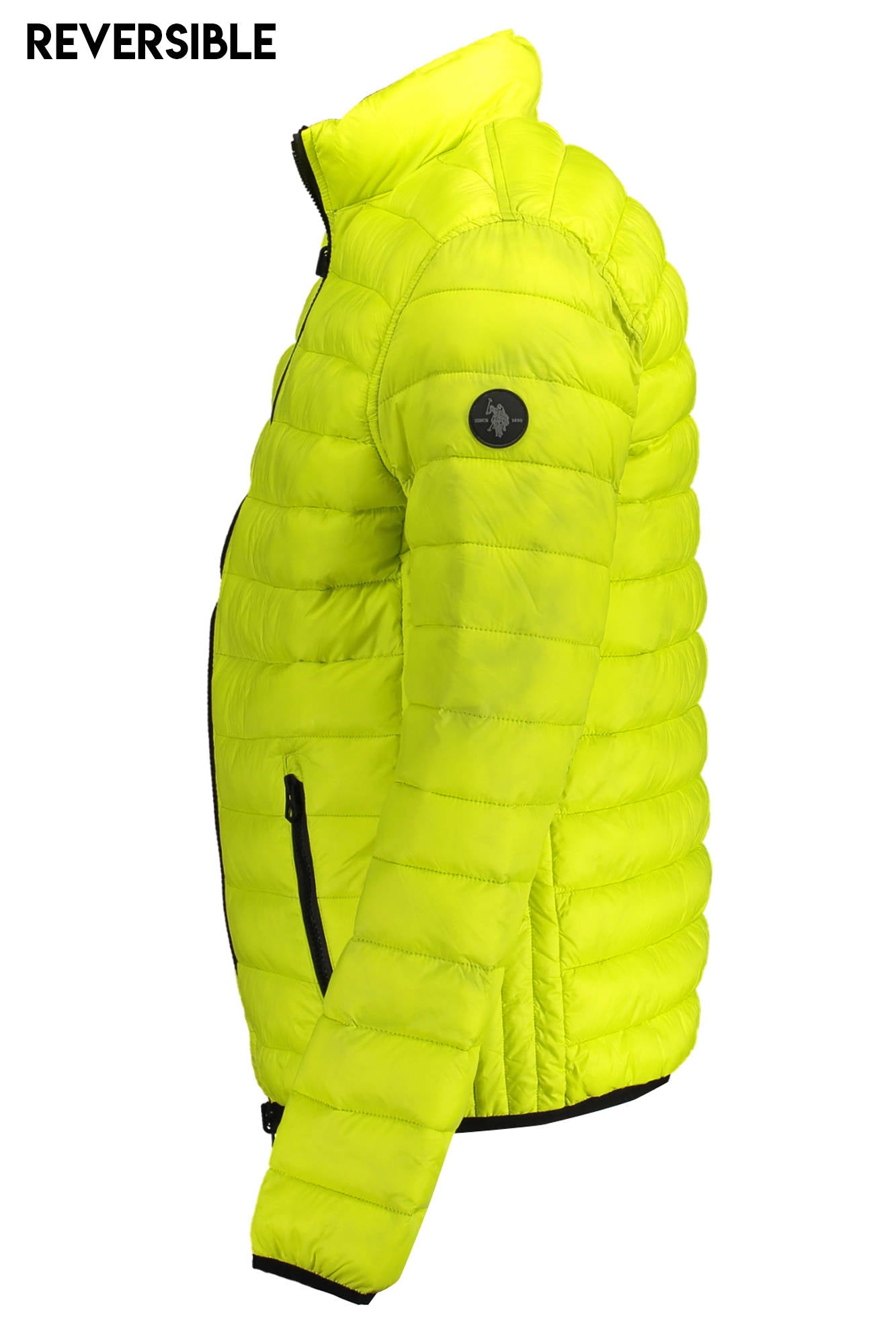 YELLOW POLO JACKET FOR MEN