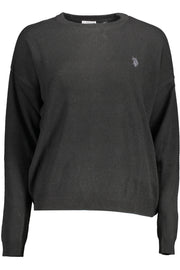 BLACK USA WOMEN'S POLO SHIRT