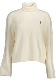 WOMEN'S WHITE USA POLO SHIRT