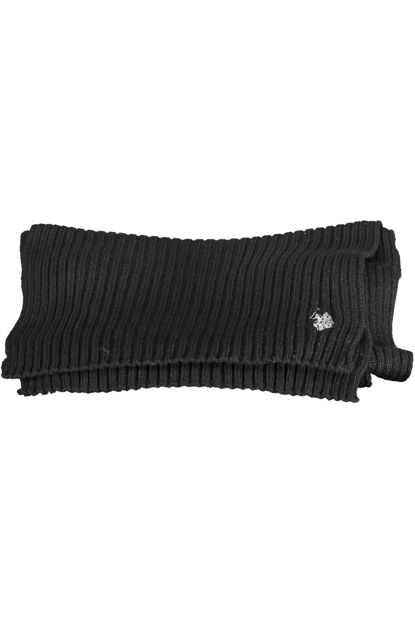 MEN'S BLACK POLO SCARF