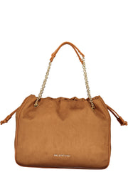 MALA COM LOGÓTIPO VALENTINO MULHER CASTANHA