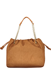 MALA COM LOGÓTIPO VALENTINO MULHER CASTANHA