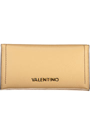 CARTEIRA COM FECHO VALENTINO MULHER BEGE