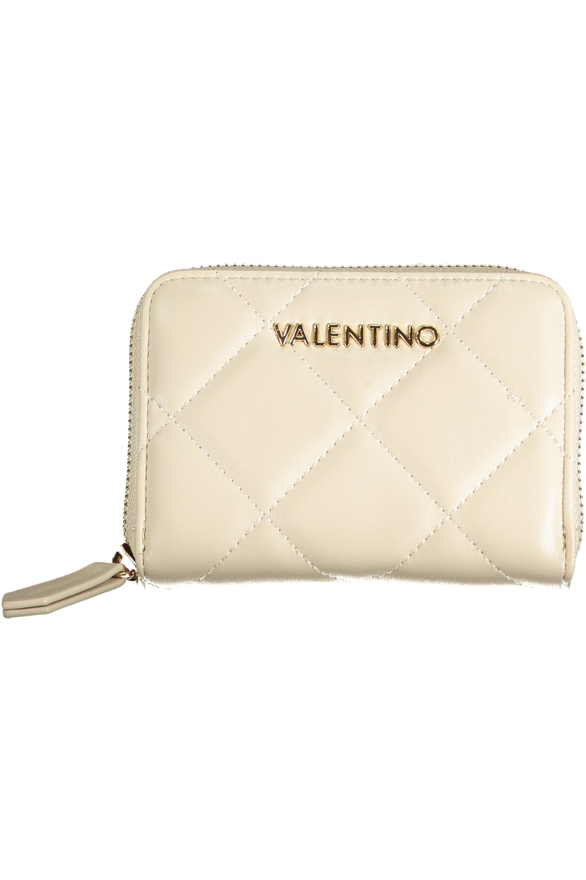 CARTEIRA COM FECHO VALENTINO MULHER BEGE