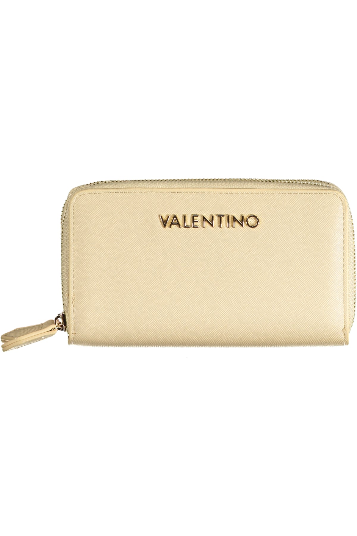 CARTEIRA COM FECHO VALENTINO MULHER BEGE