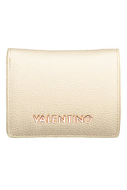 CARTEIRA COM LOGÓTIPO VALENTINO MULHER BEGE
