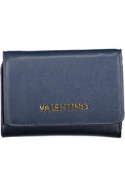 CARTEIRA COM FECHO VALENTINO MULHER AZUL
