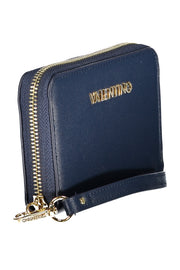 CARTEIRA COM FECHO VALENTINO MULHER AZUL
