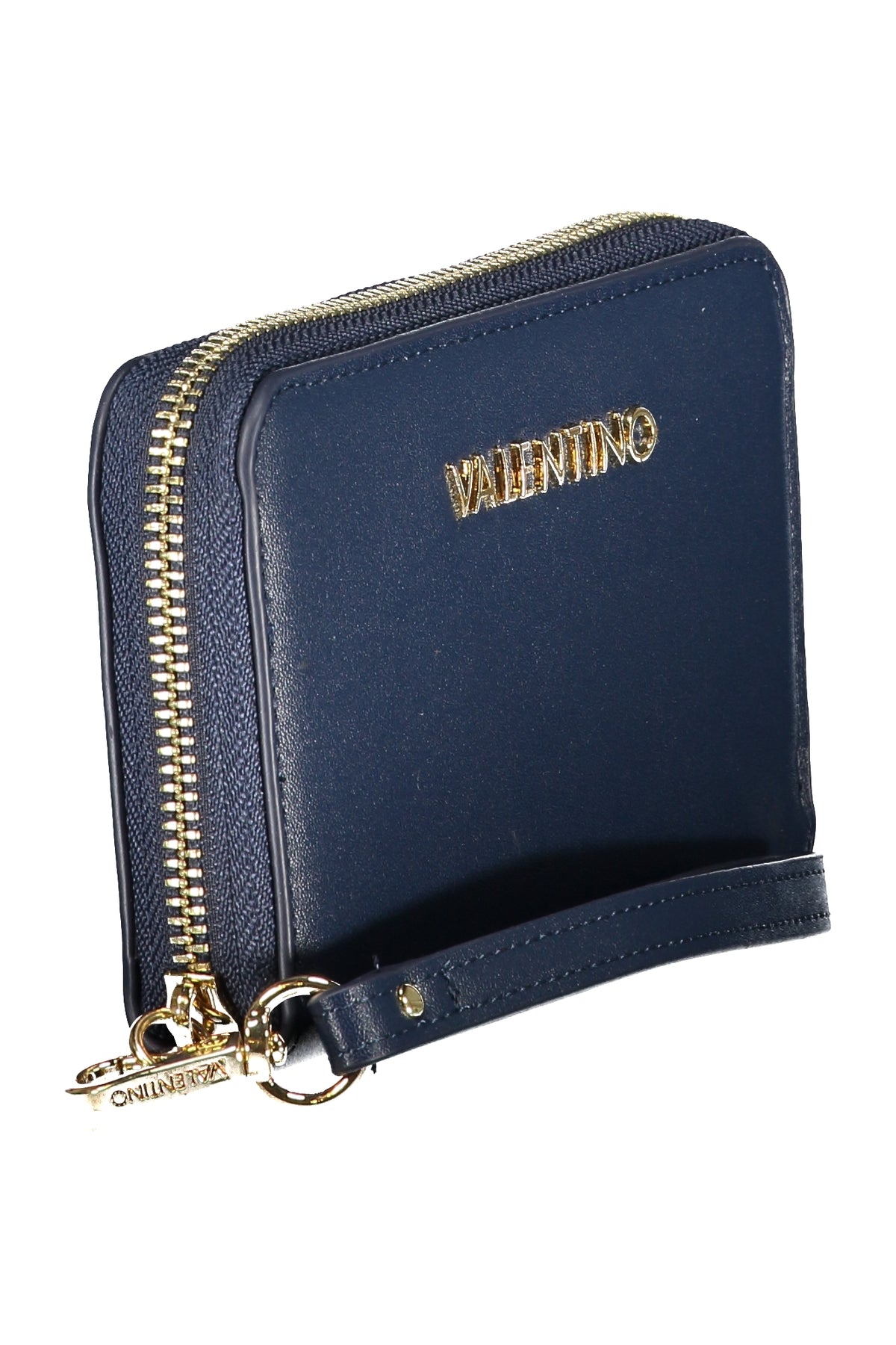 CARTEIRA COM FECHO VALENTINO MULHER AZUL