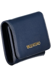 CARTEIRA COM FECHO VALENTINO MULHER AZUL