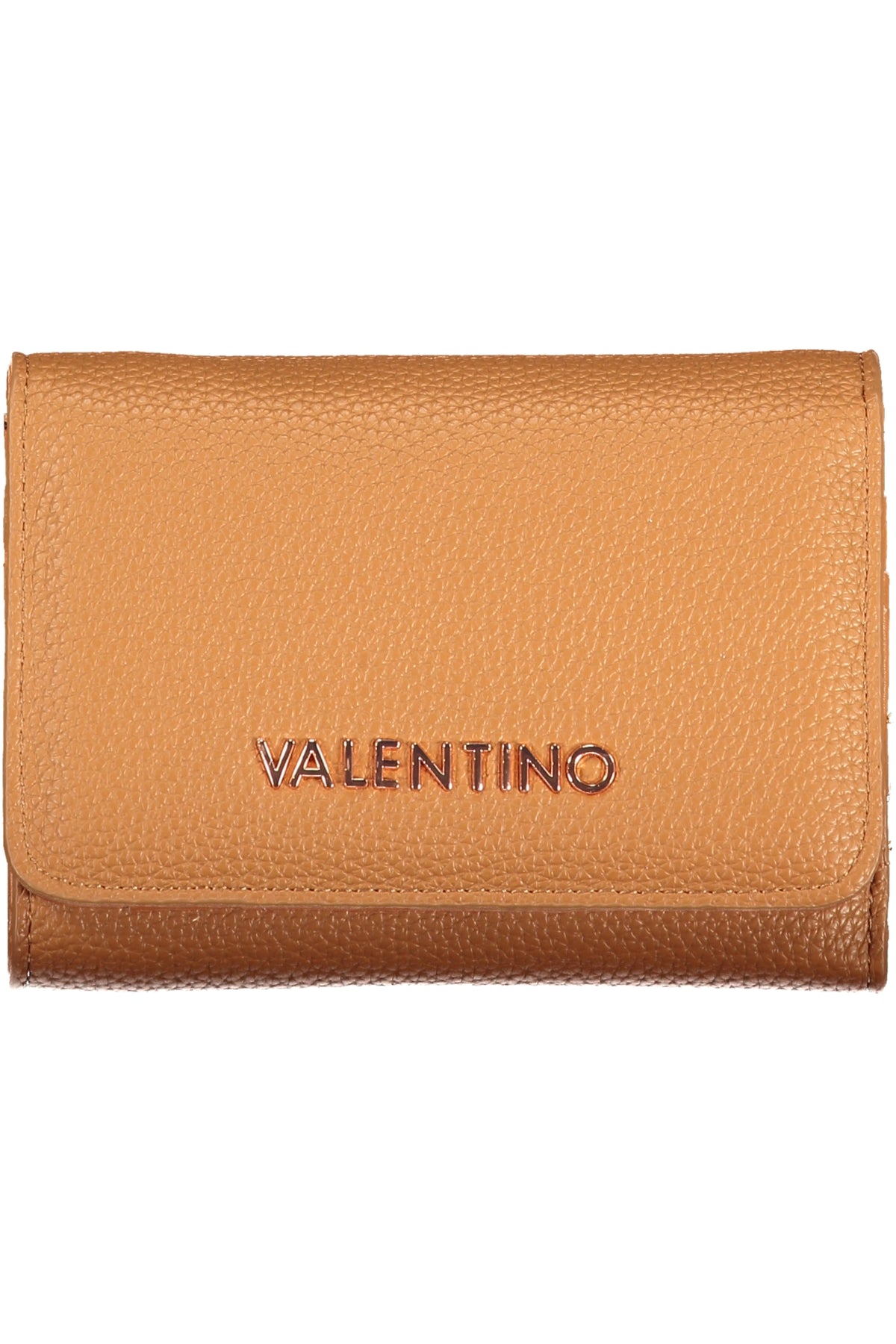 CARTEIRA COM FECHO VALENTINO MULHER CASTANHA