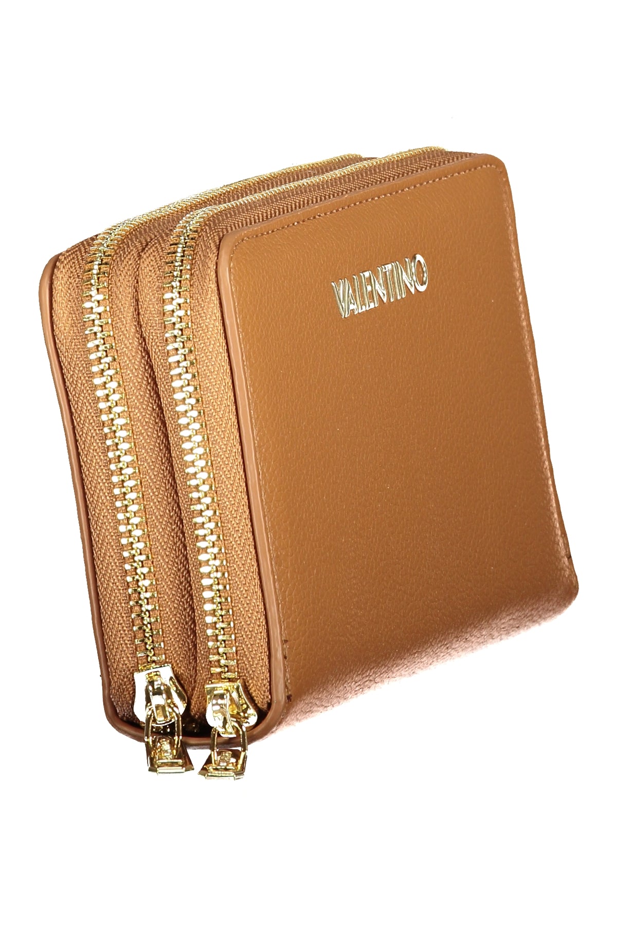CARTEIRA COM FECHO VALENTINO MULHER CASTANHA