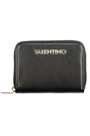 CARTEIRA COM FECHO VALENTINO MULHER PRETA