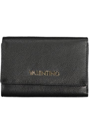 CARTEIRA COM LOGÓTIPO VALENTINO MULHER PRETA