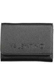 CARTEIRA COM FECHO VALENTINO MULHER PRETA