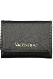 CARTEIRA COM LOGÓTIPO VALENTINO MULHER PRETA