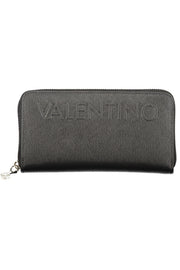 CARTEIRA COM FECHO VALENTINO MULHER PRETA